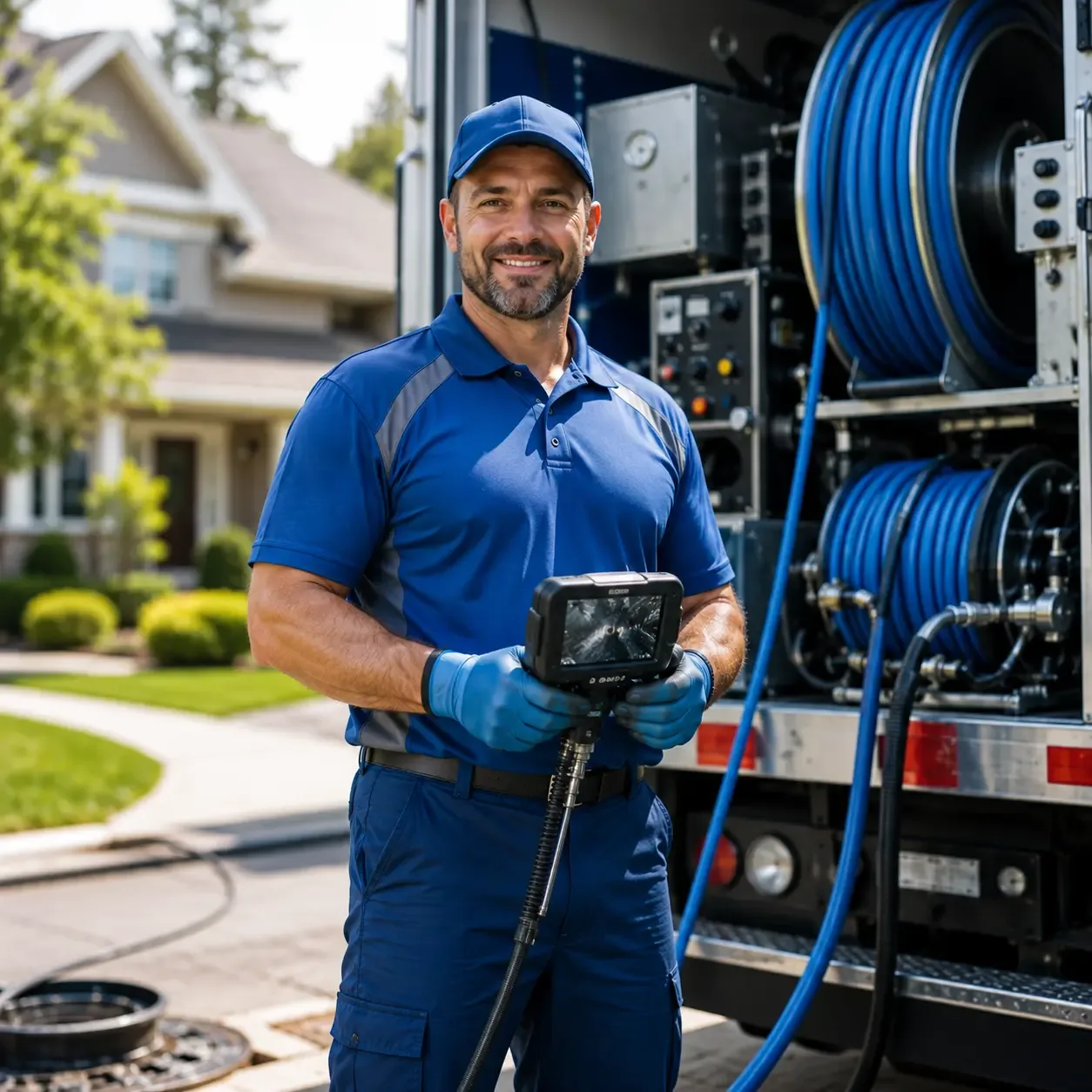 Local outdoor drain cleaning specialists in Union Pier, MI